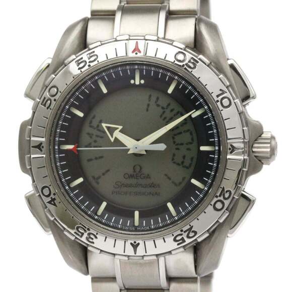 OMEGA Speedmaster X-33 Titanium Quartz Mens Watch 3290.50 Polished
